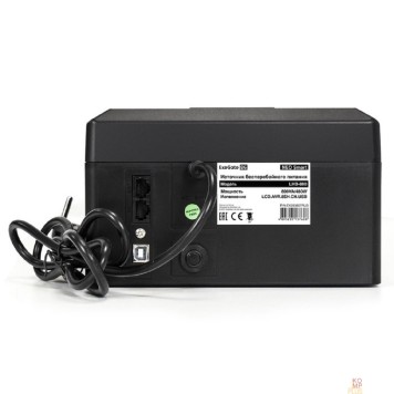 ИБП Exegate EX293857RUS ИБП ExeGate NEO Smart LHB-800.LCD.AVR.8SH.CH.USB <800VA/480W, LCD, AVR, 8*Schuko, USB, 4*USB-порта для зарядки, Black>-2