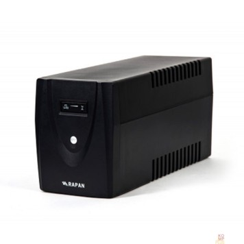 Бастион ИБП ИБП Бастион RAPAN-UPS 1500 {Line-interactive, 1500ВА/900Вт, 2х C13 и 2х EURO, АКБ 2x7 Ач} (736) -2