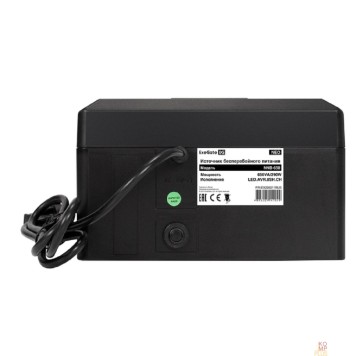 ИБП Exegate EX295011RUS ИБП ExeGate NEO NNB-650.LED.AVR.8SH.CH <650VA/390W, LED, AVR, 8*Schuko, 4*USB-порта для зарядки, Black>-2