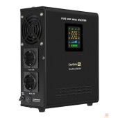 ИБП Exegate EX295996RUS ИБП (инвертор, синус, для котла) настенный ExeGate FineSine SX-800.LCD.AVR.2SH <800VA/500W, чистая синусоида, цветной LCD-дисплей, AVR, 2*Schuko, линейно-интерактивный, внешняя бат