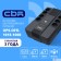 ИБП ИБП CBR UPS-OFK-101E-1000 1000VA/600W,  Schuko CEE 7 Outlets: (x4 Battery & Surge Protected; x4 Surge Protected), LED, AVR, 12V/10Ah