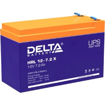 батареи Delta HRL 12-7.2  Х (7.2 А\ч, 12В) свинцово- кислотный  аккумулятор