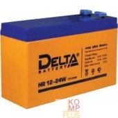 батареи Delta HR 12-24 W (6 А\ч, 12В) свинцово- кислотный  аккумулятор  