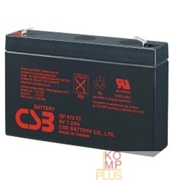 батареи CSB Батарея GP672 (6V/7,2(7)Ah)