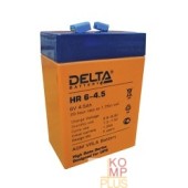 батареи Delta HR 6-4.5 (4.5 А\ч, 6В) свинцово- кислотный аккумулятор  