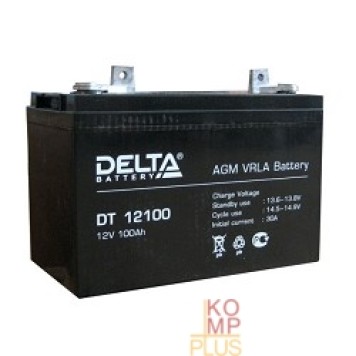 батареи Delta DT 12100 (100 А\ч, 12В) свинцово- кислотный аккумулятор  