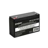 батареи Exegate EX282953RUS Аккумуляторная батарея HR 6-9 (6V 9Ah 634W, клеммы F2)