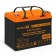 батареи Exegate EX285664RUS Аккумуляторная батарея ExeGate HRL 12-33 (12V 33Ah, под болт М6)