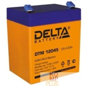 батареи Delta DTM 12045  (4,5А\ч, 12В) свинцово- кислотный аккумулятор  