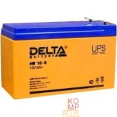 батареи Delta HR 12-9 (9 А\ч, 12В) свинцово- кислотный  аккумулятор