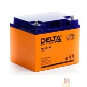 батареи Delta HR 12-40 (40 А\ч, 12В) свинцово- кислотный  аккумулятор  