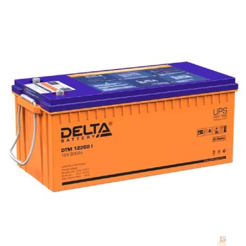 батареи Delta DTM 12200 L (200 А\ч, 12В) свинцово- кислотный аккумулятор  