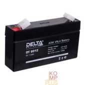 батареи Delta DT 6012 (1,2 А\ч, 6В) свинцово- кислотный аккумулятор  