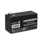 батареи Exegate EX282956RUS Аккумуляторная батарея DTM 12012 (12V 1.2Ah, клеммы F1)