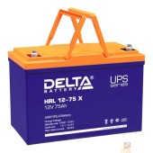 батареи Delta HRL 12-55 X (55 А\ч, 12В) свинцово- кислотный  аккумулятор