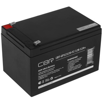 батареи CBR Аккумуляторная VRLA батарея CBT-GP12120-F2 (12В 12Ач), клеммы F2-1