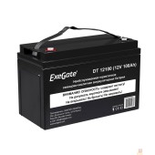 батареи Exegate EX282985RUS Аккумуляторная батарея DT 12100 (12V 100Ah, под болт М6)