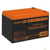 батареи Exegate EX285661RUS Аккумуляторная батарея HRL 12-12 (12V 12Ah 1251W, клеммы F2)