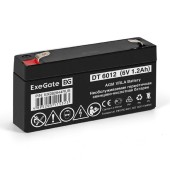 батареи Exegate EX282944RUS Аккумуляторная батарея DT 6012 (6V 1.2Ah, клеммы F1)