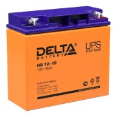 батареи Delta HR 12-18 (18 А\ч, 12В) свинцово- кислотный аккумулятор
