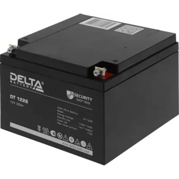 батареи Delta DT 1226 (26 А\ч, 12В) свинцово- кислотный аккумулятор  