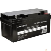 батареи Exegate EX282980RUS Аккумуляторная батарея ExeGate DT 1265 (12V 65Ah, под болт М6)