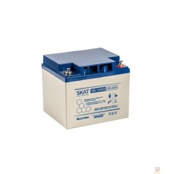 Скат  БАСТИОН SKAT SB 1240S АКБ свинцово-кислотная тип AGM 12V 40Ач I зар.12.6А, клеммы под болт М6, гарантия - 18 мес (8971)
