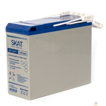 Скат  БАСТИОН SKAT SB 1250FT АКБ фронт-терминальная, тип AGM 12В 50Ач, гарантия - 18 мес, (Минцифры) (8977)-2