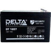 батареи Delta DT 1207 (7 А\ч, 12В) свинцово- кислотный аккумулятор  