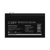 батареи CBR Аккумуляторная VRLA батарея CBT-GP1272-F2 (12В 7.2Ач), клеммы F2