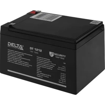 батареи Delta DT 1212 (12 А\ч, 12В) свинцово- кислотный аккумулятор  -1