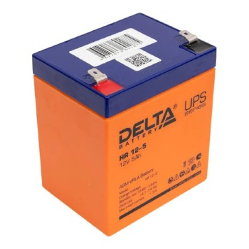 батареи Delta HR 12-5 (5 А\ч, 12В) свинцово- кислотный аккумулятор  -1
