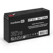 батареи Exegate EP234537RUS Аккумуляторная батарея DT 612 (6V 12Ah, клеммы F1)