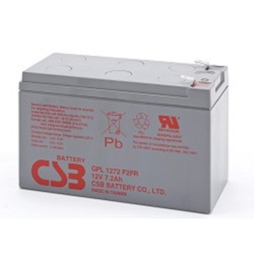 батареи CSB Батарея GPL1272 (12V 7,2Ah  F2, FR) (с увеличенным сроком службы 10лет))