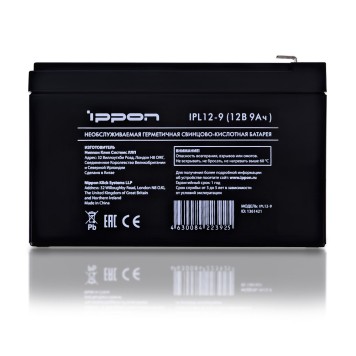 батареи Ippon Батарея IPL12-9 12V/9AH 1361421-1