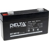 батареи Delta DT 6012 (1,2 А\ч, 6В) свинцово- кислотный аккумулятор  