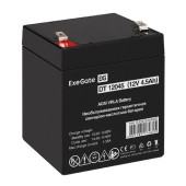 батареи Exegate EX297510RUS Аккумуляторная батарея DT 12045 (12V 4.5Ah, клеммы F2)