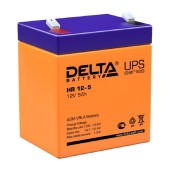 батареи Delta HR 12-5 (5 А\ч, 12В) свинцово- кислотный аккумулятор  