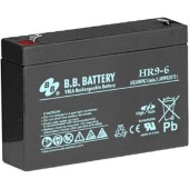батареи АКБ B.B. Battery HR 9-6 (HR9-6FR) 6В 9Ач, ДхШхВ 151x34x94 мм, масса 1.4 кг, клеммы F2