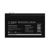 батареи CBR Аккумуляторная VRLA батарея CBT-GP1290-F1 (12В 9Ач), клеммы F1