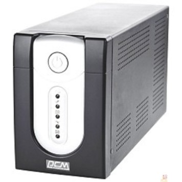 ИБП PowerCom Imperial IMP-2000AP ИБП {Line-Interactive, 2000VA / 1200W, Tower, 6xIEC-320 С13: 4 с резервным питанием + 2 с фильтрацией, USB} (671480)
