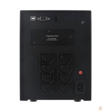 ИБП CyberPower PR1500ELCD ИБП {Line-Interactive, Tower, 1500VA/1350W USB/RS-232/EPO/SNMPslot (8 IEC С13), 12В/17 Ач х 2}-1