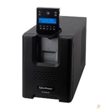 ИБП CyberPower PR1500ELCD ИБП {Line-Interactive, Tower, 1500VA/1350W USB/RS-232/EPO/SNMPslot (8 IEC С13), 12В/17 Ач х 2}-2