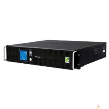 ИБП CyberPower PR1000ELCDRT2UA ИБП {Line-Interactive, 1000VA/900W USB/RS-232/Dry/EPO/SNMPslot/RJ11/45 (8 IEC С13), 12В/7 Ач х 4}