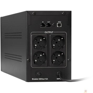 ИБП Exegate EP212519RUS ИБП Exegate SpecialPro Smart LLB-1000.LCD.AVR.EURO.RJ.USB <1000VA/650W, LCD, AVR, 4евро,RJ45/11,USB>-1