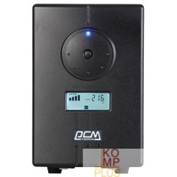 ИБП PowerCom ИБП Infinity INF-800(AP) {Line-Interactive, 800VA / 480W, Tower, 2xEURO, LCD, USB, подкл. доп. батарей} (314809)