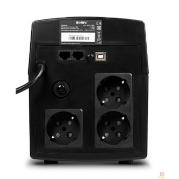 ИБП SVEN Источник бесперебойного питания SVEN  Pro 1000 (USB)-2