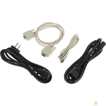 ИБП PowerCom Macan MAC-1000 ИБП {On-Line, 1000VA / 1000W, Tower, 4 xC13, LCD, Serial+USB, SNMPslot, подкл. доп. батарей} (1034861)-2