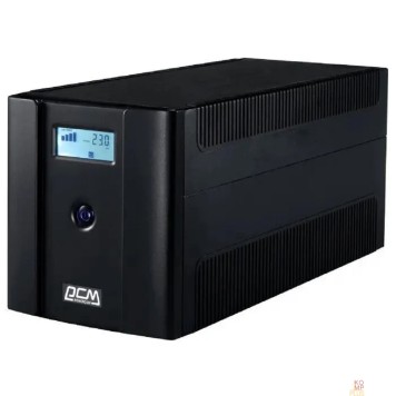 ИБП PowerCom Raptor RPT-1500AP LCD ИБП {Line-Interactive, 1500VA/900W, Tower, 4xEURO, LCD, USB} {1107535}