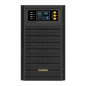 ИБП Exegate EX296949RUS ИБП On-line ExeGate PowerExpert TL-3000.72V.LCD.AVR.3SH.USB.RS232.SNMP <3000VA/3000W, On-Line, PF=1, LCD, 3*Schuko, RS232, USB, SNMP-slot, встроенные батареи 12V 7.2Ah - 6шт, возмо-1